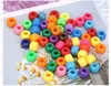 Acrílico Barrel Beads Plástico Grandes Balcões Bucket Beads Ponybeads DIY Mão Material Material Jóias Acessórios para Pulseiras Bead Atacado