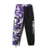 Nouveaux pantalons de sport camouflage hommes et femmes modèles grande taille droite impression camouflage hommes pantalons de course