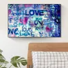 Paintings Love Letters Wall Art Canvas Prints Graffiti Banksy Poster Pictures Weeding Bedroom Prints1