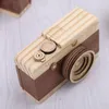 new 2019 Wooden Music Box Retro Camera Design Classical Melody Birthday Home Decoration Vocal Toys Christmas Gifts