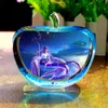12 Constellation Arts and Crafts Clear Rare Crystal Glass Apple Model Figurines Paper Weights Natural Stones and Minerals Photo Customized Crystals for Home