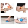 Bola de masaje con punta de PVC, punto de disparo, mano, dolor en el pie, alivio del estrés, accesorios de Fitness, bola de relajación muscular, 6 colores