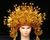 Chinese Peking Opera Headdress wedding drama mascot Costume bride crown queen carnival women lady performance stage halloween carn338O