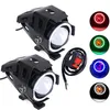 10W motorcykel strålkastare hjälplampa U7 LED motorcykel spotlight tillbehör 12V motor DRL spot huvudljus