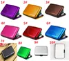 10 colors Aluminum Business ID Credit Card Wallet Waterproof RFID Card Holder Pocket Case Box fast shipping dc904