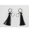 Em branco transferência por sublimação Bag ornamento Calor Tassel Keychain com folha de alumínio Placa Sublimation Consumíveis DIY personaliza Fotos