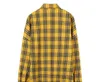 Hommes Designer Mode Plaid Chemises Lâches Nouveau Style Casual Chemises À Manches Longues Mode Blouse Rue Chemises