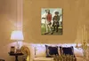 الكلاب صورة اللوحة لاعبي الغولف من الشمال تييري Poncelet اللوحات الزيتية قماش مرسومة باليد جدار ديكور