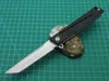 Ball Bearing Flipper Folding Knife D2 Satin Tanto Blade G10 + Stainless Steel Sheet Handle EDC Pocket Gift Knives