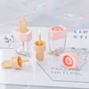 Girls Lip Gloss Tubes Plastic Tint DIY Empty Makeup Package Lipgloss Liquid Lipstick Case Beauty Packaging HHAa103