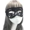 Maschera da travestimento in pizzo nero sexy all'ingrosso per carnevale Halloween Mezza faccia Ball Maschere per feste Forniture festive