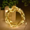 10m 100leds batterij geëxploiteerde LED kerstvakantie bruidspartij decoratie festi led koperdraad string fee lichten lampen