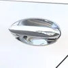 Chrome Ytterdörrhandtag Dekorationsram Trim för BMW 3 Serie G20 G28 2020 Bil DoorkNob Skål Skyddskåpa