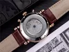 Neue Luxus -Designer Schweizer Uhr Leder Mond Phase Uhr Automatische Männer Armbandwatch Mens Maschinenstahl Uhren Relogio Maskulino 7110599