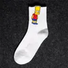 Nuovi calzini Cotton Cartoon Pattern Fun Socks Street Street Divertente Tendenza Unisex Cotton Cotton Cottone Style Personality Provello medio