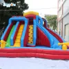 Yard Publick Playhouse EN14960 Zertifiziertes Kinder- und Erwachsenen Sommer Gewerbliche Riese aufblasbare Wasserrutsche mit Luftgebläsen