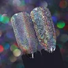 Geboren Mooie Galaxy Holografische Nail Glitter Laser Holo Nail Pailletten Paillettes Pigment Powder Nail Art Dust 0.2G 0.5G Optioneel