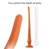 Super lange dildo anale butt plug voor mannen prostaat massage anus dilator vrouwelijke masturbator volwassen erotische seksspeeltje voor vrouwen anale seks
