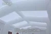 야외 파티와 이벤트에 대 한 사용자 지정된 풍선 구조 공기 in 공기 화이트 프레임 흰색 팝업