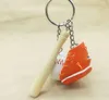 New Baseball Keychain Bag Pendant Keychains Baseball Fan Supplies Gift Sports Souvenirs Key Ring Epacket ship