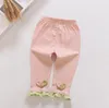 Dziewczyny Legginsy Dzieci Modal Bawełniane Rajstopy Dzieci Wzburzyć Cukierki Kolor Przycięte Spodnie Letnie Elastyczne Spodnie Bezpieczeństwa Anti-Light Shorts YP567