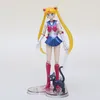 일본 액션 피겨 애니메이션 피지 아트 상자 상호 교환 가능한 얼굴 Chibiusa Sailor Moon Girls Gift Toys7237549