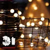 LED String Lights Plug in String Light 100 LED Warm White Globe lights with Timer Waterproof with 30V Low Voltage Transformer Extendable