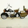 SM Eisen Metall klassisches Motorrad-Modellspielzeug, handgefertigte Verzierung im Retro-Stil, Weihnachtskind-Geburtstagsgeschenk, Sammeln, Bar-Heimdekoration, SMT5199