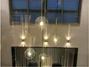 2020 suspension boule de verre moderne LED E27 art déco Europe lampe suspendue avec 8 styles pour chambre restaurant cuisine salon
