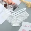 wholesale women shorts pink underwear lace panties luxury hollow female spagetti sexy bragas solid mutande girl slips 8033P7