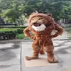 Costume da mascotte leone forte muscoloso di Halloween Cartone animato Re leone Personaggio a tema anime Festa di carnevale di Natale Costumi fantasia Abito per adulti