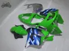 carenagens chineses de alta qualidade para Kawasaki Ninja 1998 ZX9R azul motocicleta verde fairiing kit ZX9R 98 99 ZX 9R 1999
