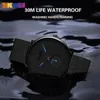 Skmei Fashion Men Смотреть кварцевые наручные часы Женщины смотрят 30 м водонепроницаемые большие циферблаты Quartz Watch Relogio Masculino 9185311U