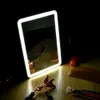 Led Vanity Touch Sn Makeup Mirror Vanity Magnifying Lights 180 Degree Rotation Table Countertop Cosmetics Bathroom Mirror3582055