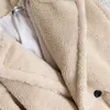 2019 Winter Teddy Płaszcz Kobiety Faux Fur Płaszcz Teddy Bear Kurtka gruba ciepła sztuczna kurtka polarowa puszyste kurtki plus rozmiar#J30