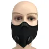Máscara de ciclismo 5 colores PM2.5 Filtro Máscara a prueba de polvo Carbón activado Con filtro Anticontaminación Bicicleta Máscara facial OOA7790