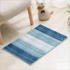 Morbido tappeto color arcobaleno blu antiscivolo zerbino grigio tappeto bagno cucina tappetino bagno moderno casa camera da letto tappeti