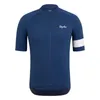 Lato Rapha Team Mens Jazda na rowerze Koszulka z krótkim rękawem Maillot Rower Topy Road Racing Clothing Oddychające Szybkie Suche Koszulki MTB Bike Outdoor Sports Uniform S21040211 \ t