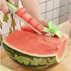 Ny vattenmelon cutter multi melon slicer skärmaskin rostfritt stål väderkvarn frukt hushållsartifakt köksredskap