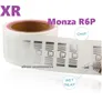 UHF RFID Tag Impinj Monza R6 наклейка MR6 CHIP AZ-C6 INLAY 900 915 868MHZ 860-960MHZ HIGGS3 EPCC1G2 6C UHF пассивные RFID теги 40 * 15 мм этикетки