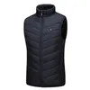 MoneRffi Mode Verwarmingsvest Wasbaar USB Opladen Verwarming Warm Vest Controle Temperatuur Outdoor Camping Wandelen Golf 2020 New295p