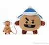BT21 Spielzeug Weihnachten Plüsch-Puppen Bts Plüschtier Kpop Weiche Puppe Neu kommen Geschenk für Kinder