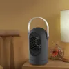 3Life NFJ-08 400W Electric Warm Heater 3Sec Fast Heating 40°Automatic Rotation Home Office Desktop Air Heater Energy-saving Heating Machine