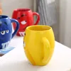 MM Beans Coffee Mugs Tea Cups and Mugs Cartoonかわいい表現マーク