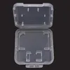 Petite boîte de rangement pour porte-carte mémoire Standard en plastique Transparent pour carte mémoire SIM SD TF MMC SN1930
