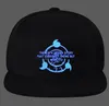 Anime Hat Cosplay Costumes Cap Luminous Baseball Hip-Hop Snapback Black Cotton Hats For Adult Boys Girls3388670