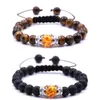 Bracelets tissés à Double couronne de fleurs pour hommes et femmes, symbole d'identité, tempérament de reine, à la mode, cadeau 273F