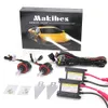 Makibes 6000k H13-3 55W 12V Xenon HID Kit Auto Koplamp Xenon Bulb Slanke Ballast - Zwart + Zilver