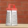 Stainless steel Mini Cheese Table Graters box 4side handle grating garlic ginger nutmeg cinnamon slicer grinder mill cutter kitchen utensils