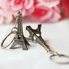 Eiffel Tower Keychain Retro Bronze Mini Decoration Torre Paris Tour Eiffel Key Chain Key Holder Key Ring Women Bag Charm Pendant G2950455